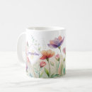 Search for illustrated flower mugs Flower girl