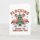 Search for flamingo christmas cards 2026