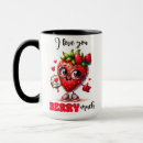 Search for love you berry much mugs Strawberry