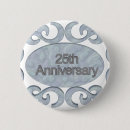 Search for 25th anniversary badges Marriage