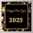 Search for happy new year posters 2025