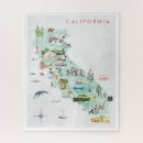 Search for california map puzzles United states