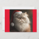 Search for persian cat christmas cards Kitty
