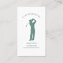 Search for golf instructor business cards Professional