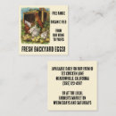 Search for eggs for sale business cards Free range