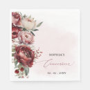 Search for burgundy napkins Flowers