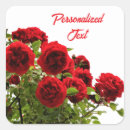 Search for bouquet of red roses stickers Elegant