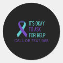 Search for prevent suicide stickers Mental health support