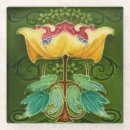 Search for art nouveau coasters Floral