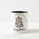 Search for funny cats mugs Meowy christmas