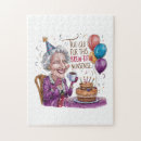 Search for jigsaws for seniors puzzles Funny grandma birthday