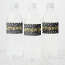 Search for new year water bottle labels New years eve party