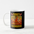 Search for touchdowns mugs Thanksgiving