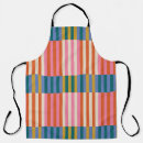 Search for red orange yellow green aprons Modern