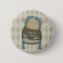Search for monsters badges Illustration