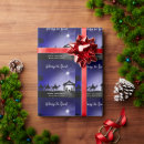 Search for nativity scene christmas wrapping paper Glory to god