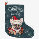 Search for dog lover christmas stockings French bulldog