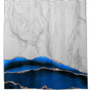 Search for white marble shower curtains Agate