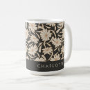 Search for black and white flowers mugs Bridesmaid
