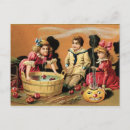 Search for apple bobbing postcards Pumpkin