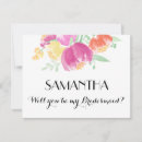 Search for wedding bouquets bridesmaid cards Bridal party