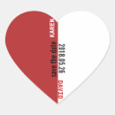 Search for red white wedding stickers Simple