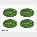 Search for green camouflage stickers Pattern