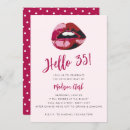 Search for red lips invitations Trendy