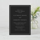 Search for white rehearsal dinner invitations Typography