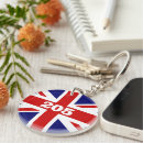 Search for british key rings Union jack