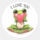 Search for lovely frog stickers Cartoon