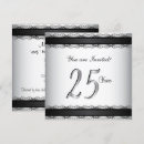 Search for 25 years wedding anniversary invitations Party celebration