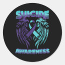 Search for suicide prevention ribbon stickers Emotional well being