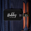 Search for groomsmen luggage tags Black and white