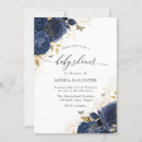 Search for indigo baby shower invitations Floral