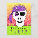 Search for pirate halloween invitations Skull
