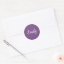 Search for purple name tags stickers Cute