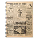 Search for old newspaper notebooks Advertisement