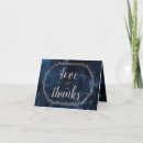 Search for galaxy thank you cards Navy blue