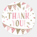 Search for gold glitter thank you stickers Typography