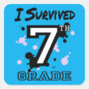 Search for seventh grade stickers Last day of school