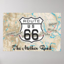 Search for route 66 posters Road trip