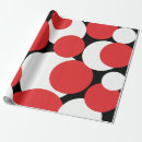 Search for black and red polka dot wrapping paper Circles