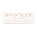 Search for confetti dots return address labels Glitter