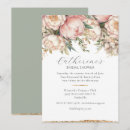 Search for pink and green bridal shower invitations Floral