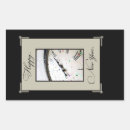 Search for new years clock stickers Black