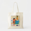Search for bert sesame street tote bags Illustration