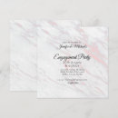 Search for marble engagement party invitations Trendy