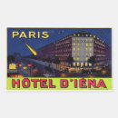 Search for hotels stickers Vintage