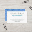 Search for knitting business cards Hand crafted